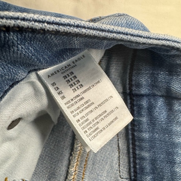 American Eagle Men's Blue Jeans Size 28x28. #30 - Picture 8 of 12